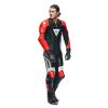 Dainese MUGELLO 3 PERF D-AIR Racing 1PC závodní kombinéza černá/fluo-červená vel.44
